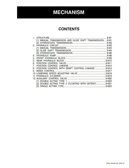 Kubota Tractor - L3130 L3430 L3830 L4630 L5030 - Workshop Service Repair Manual