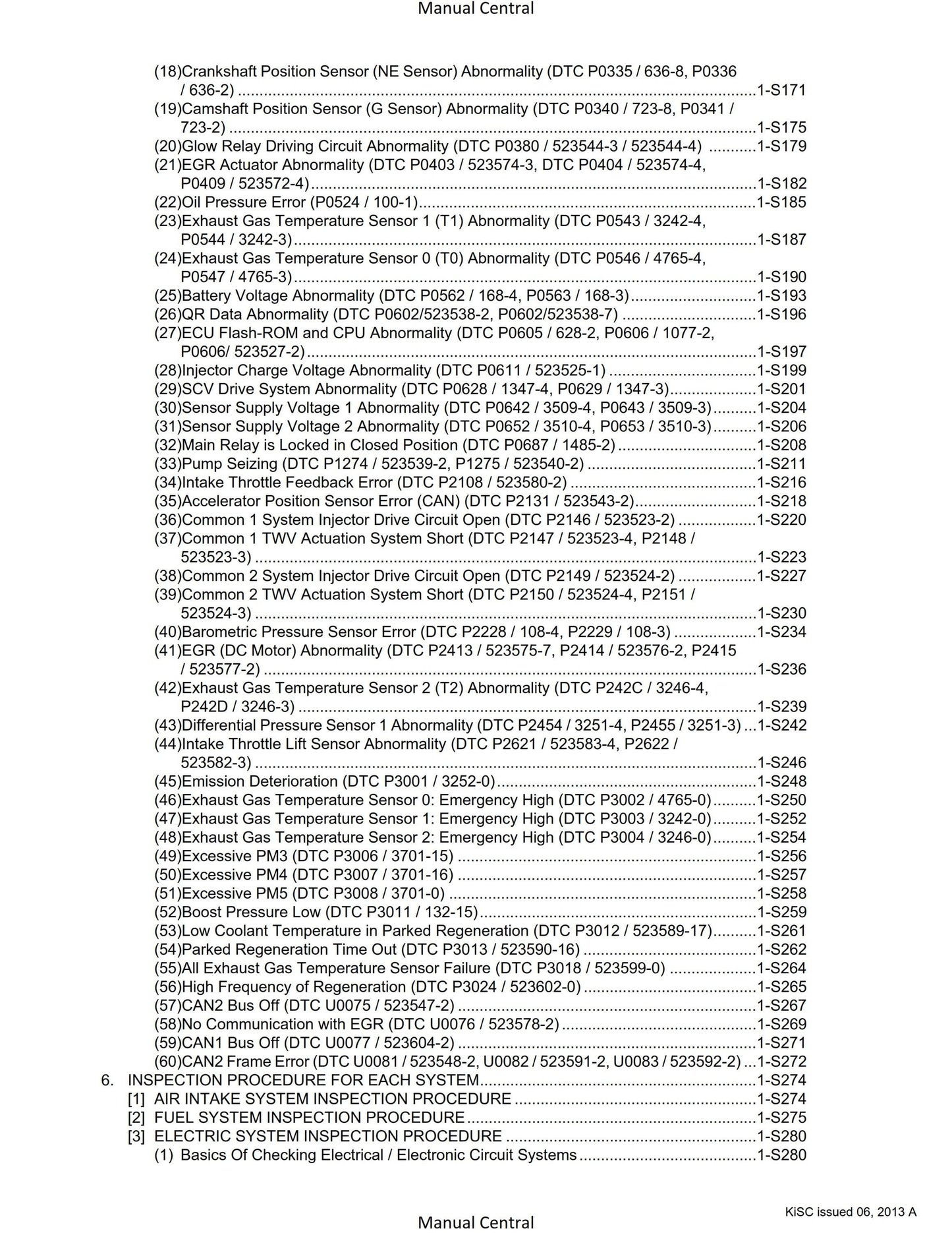 Kubota Diagnosis Manual - Common Rail System - V3307-CR-TE4