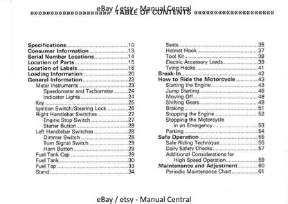 Kawasaki - 250 HS - Owners Manual