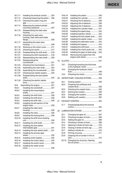 Husqvarna 2021 - TE 150i - Workshop Service Repair Manual