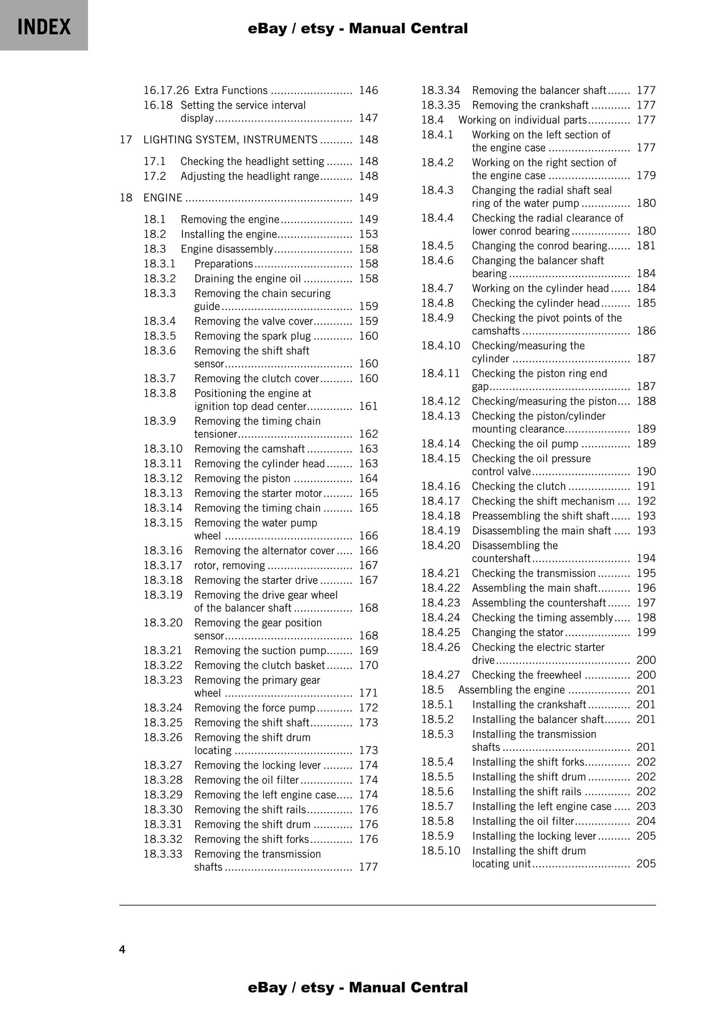 PDF - KTM 2020 - 390 Adventure - Service Workshop Repair Manual