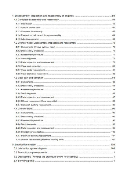 Yanmar Industrial Diesel Engine -  3TNV 4TNV Series - Service Repair Workshop Manual