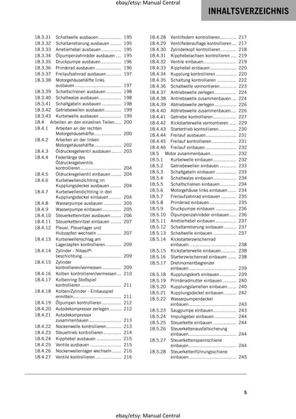 German Language - KTM 2014 - 450 500 Exc Six Days Xc-w - Reparaturanleitung - Service Workshop Repair Manual
