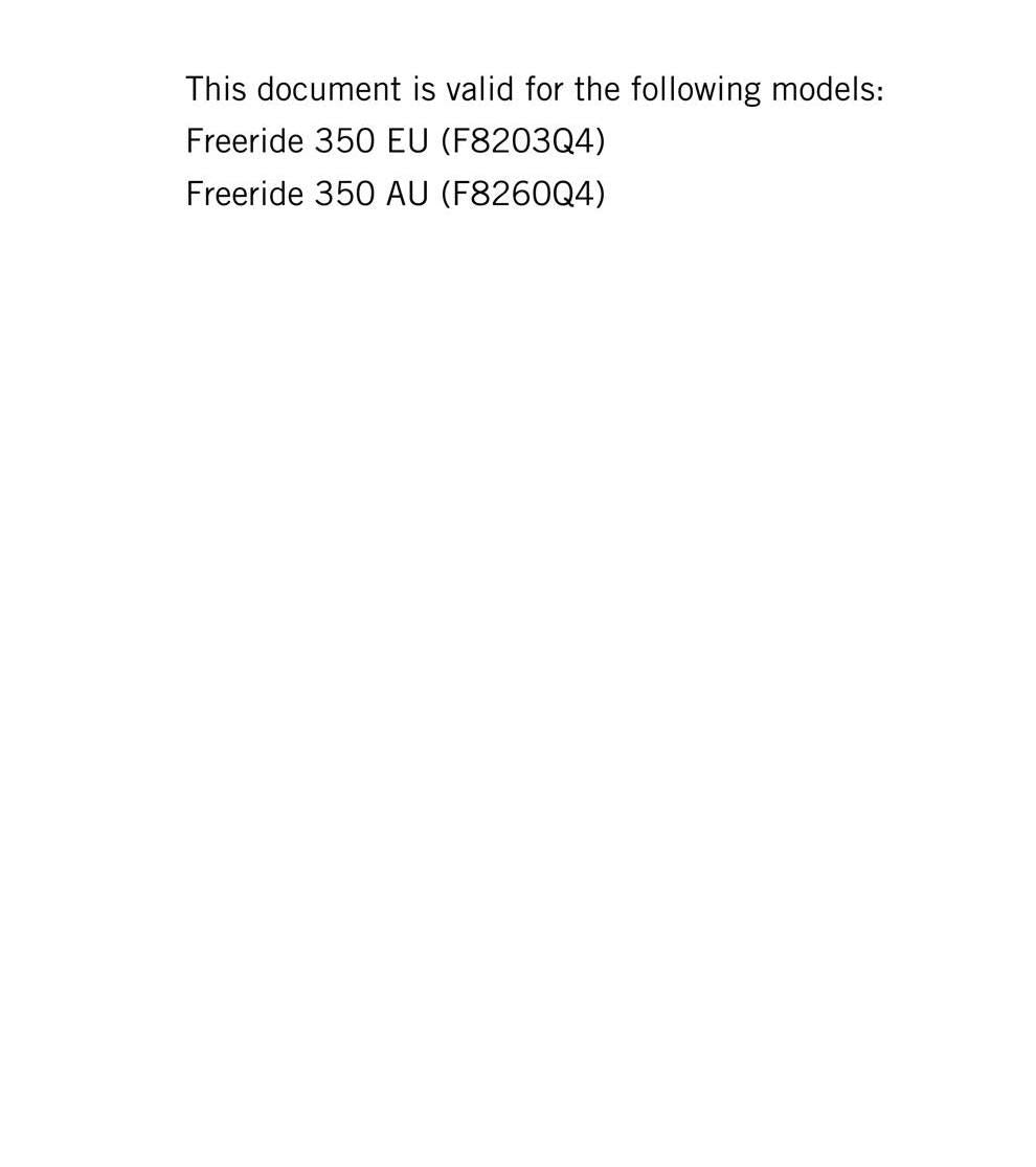 KTM 2017 - Freeride 350 - Service Workshop Repair Manual