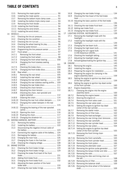 KTM 2014 - 1190 Adventure - Service Workshop Repair Manual