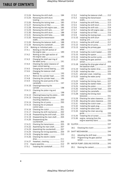KTM 2018 - 250 DUKE - Service Workshop Repair Manual