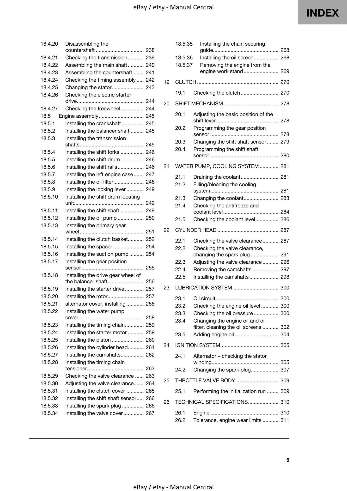 Husqvarna 2023 - Svartpilen 401 - Service Workshop Repair Manual