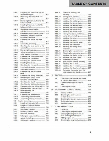 Husqvarna 2017 - FE 250 - Service Workshop Repair Manual