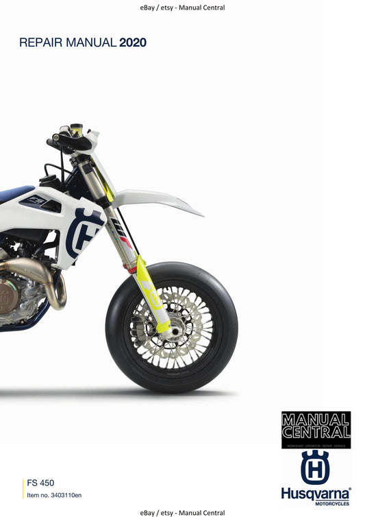 Husqvarna 2020 - FS 450 - Workshop Service Repair Manual