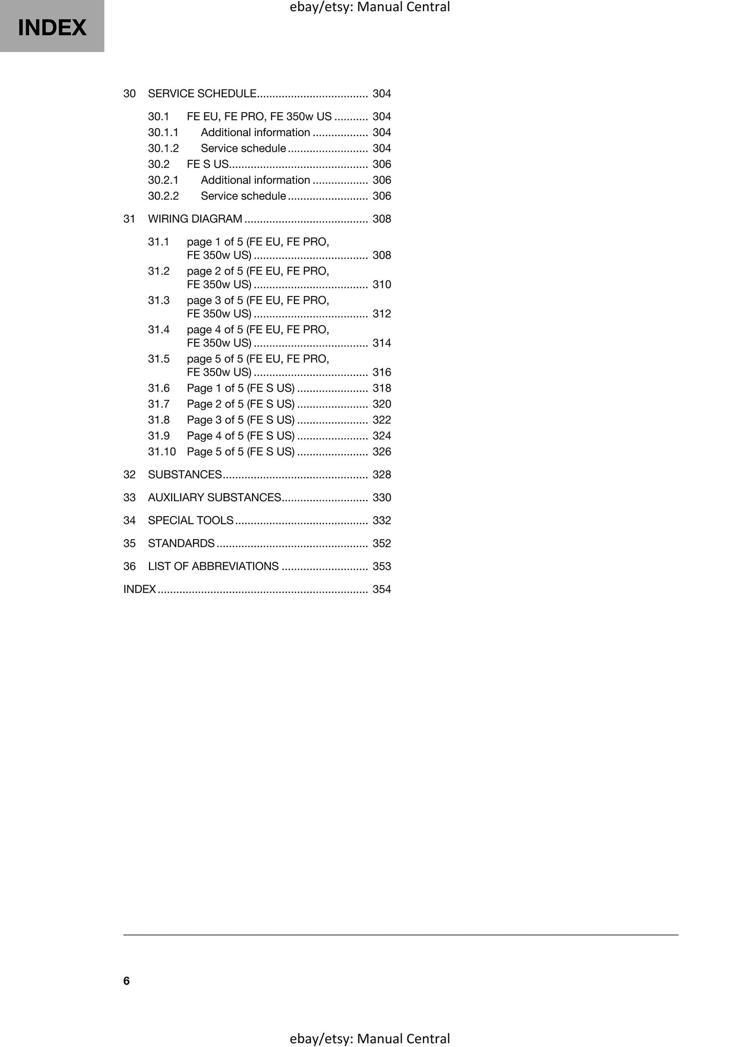 Husqvarna 2024 - FE 350 PRO 350w 350s - Service Workshop Repair Manual