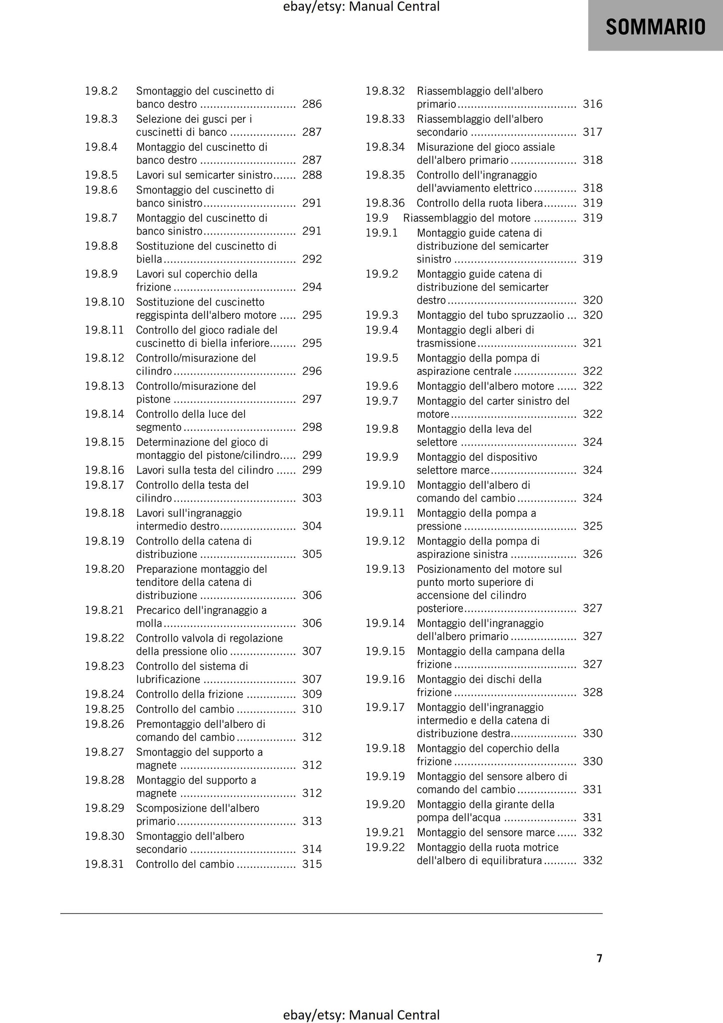 Italian Language - KTM 2023 - 1290 Super Adventure R - Manuale Di Riparazione