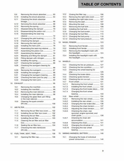 Husqvarna 2019 - FE 450 501 - Workshop Service Repair Manual