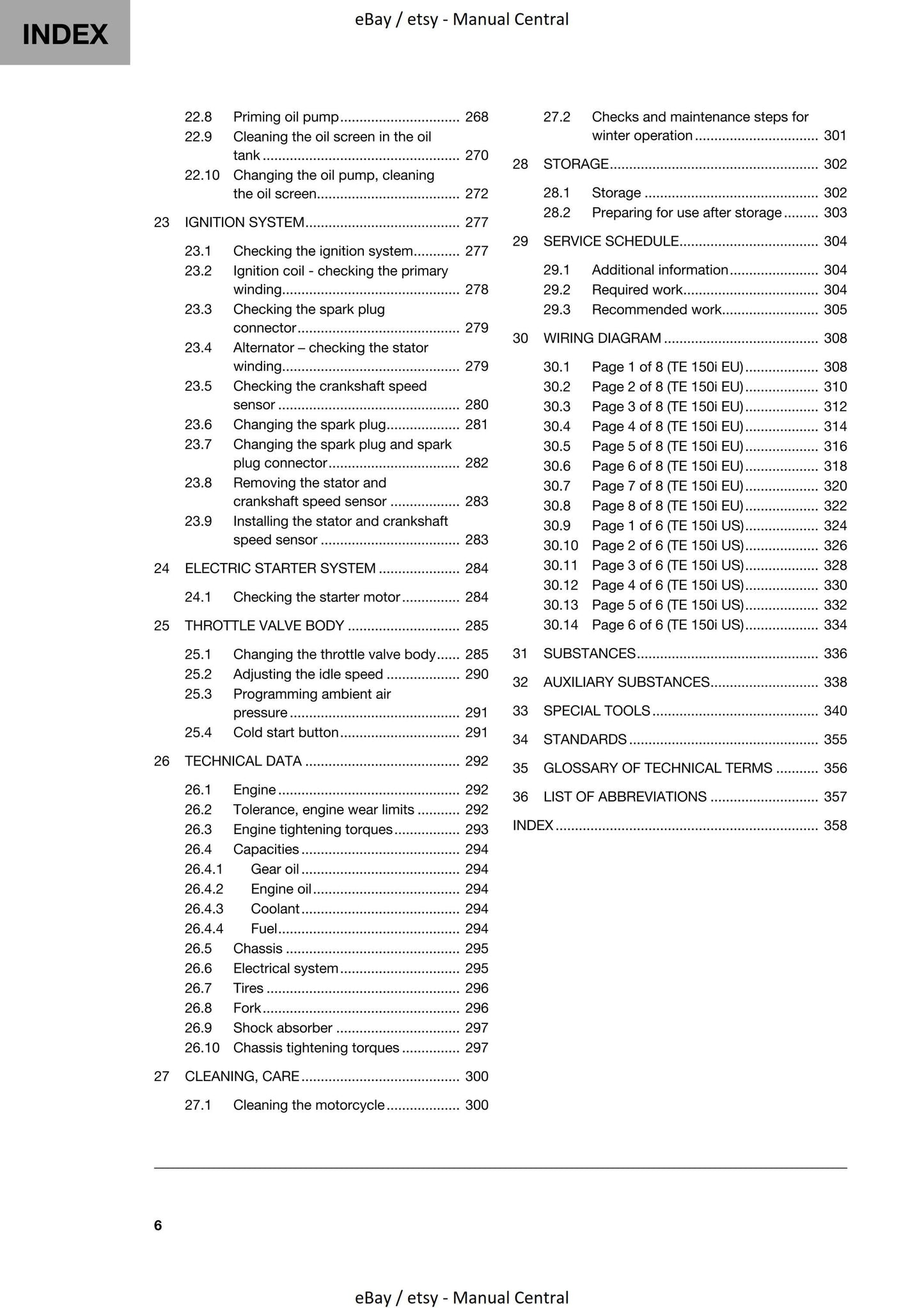 Husqvarna 2020 - TE 150i - Workshop Service Repair Manual