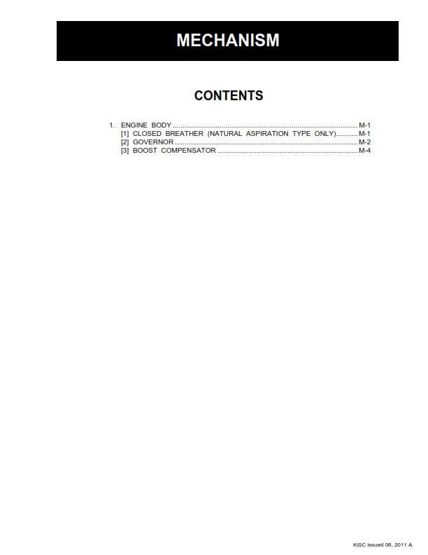 Kubota Diesel Engine -05-E2B 05-E2BG Series - Workshop Service Repair Manual