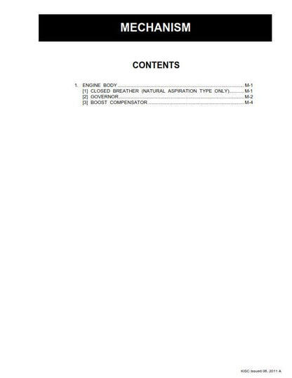 Kubota Diesel Engine -05-E2B 05-E2BG Series - Workshop Service Repair Manual