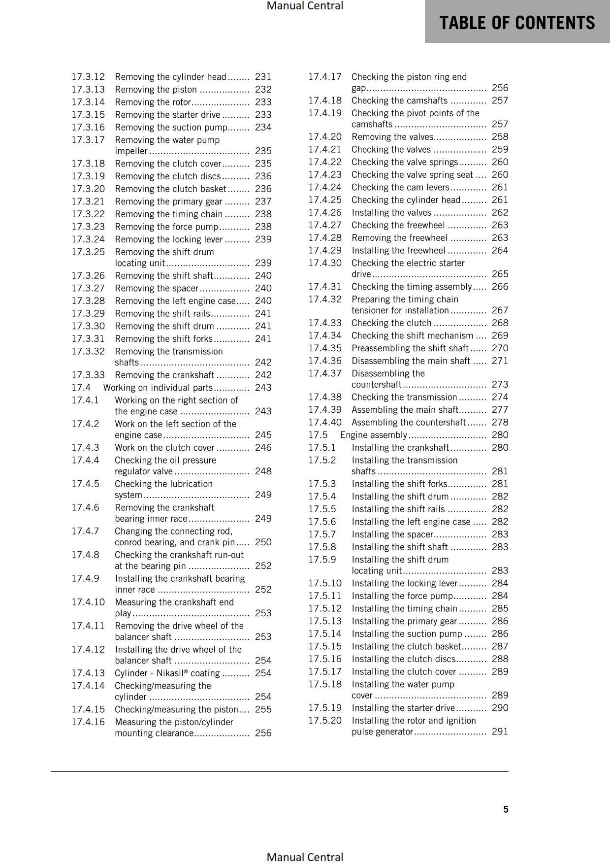 KTM 2016 - 350 SX-F XC-F - Service Workshop Repair Manual