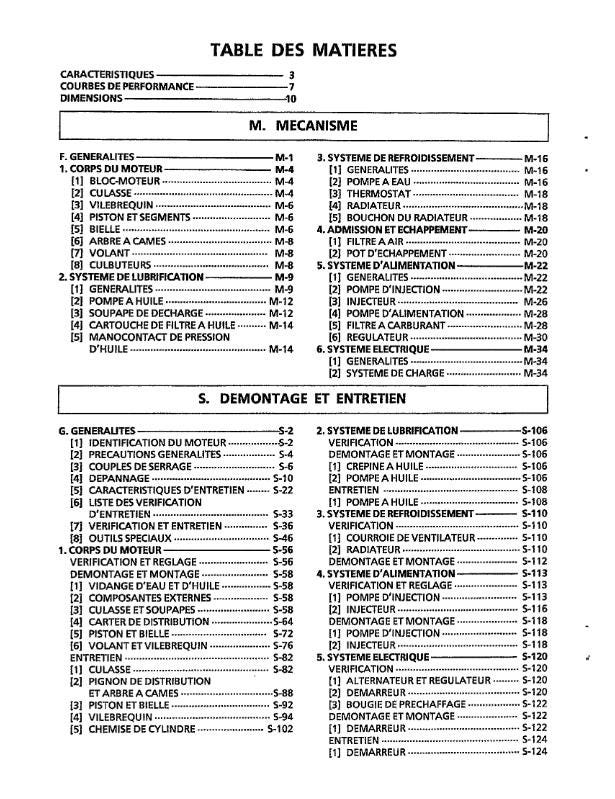 Kubota Diesel Engine - 70mm Stroke Series - Workshop Service Repair Manual
