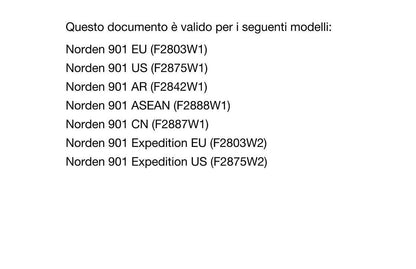 Italian Language - 2023 Husqvarna - Norden 901 & Expedition - Manuale Di Riparazione