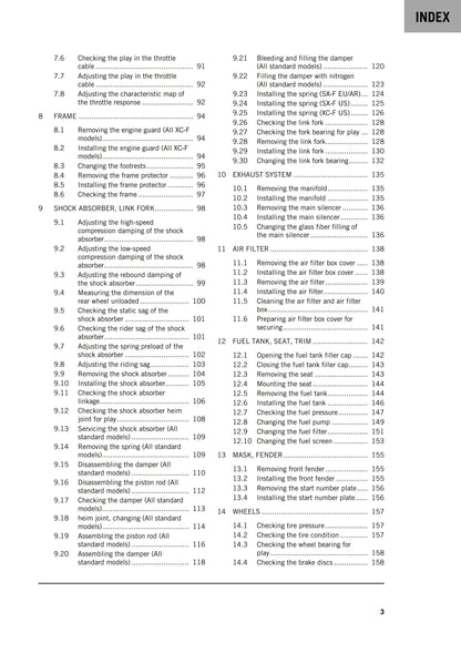 KTM 2025 - 350 SX-F XC-F Factory Edition - Service Workshop Repair Manual