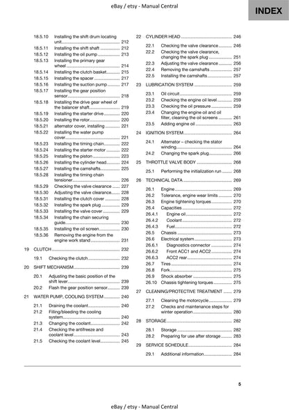 Husqvarna 2021 - Svartpilen 250 - Workshop Service Repair Manual