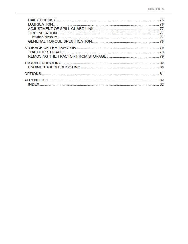 Kubota BT26L - Operator Manual