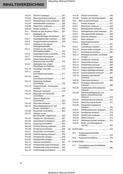 German Language - Husqvarna 2023 - Norden 901 & Expedition - Reparaturanleitung