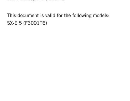 KTM 2020 - SX-E 5 - Service Workshop Repair Manual
