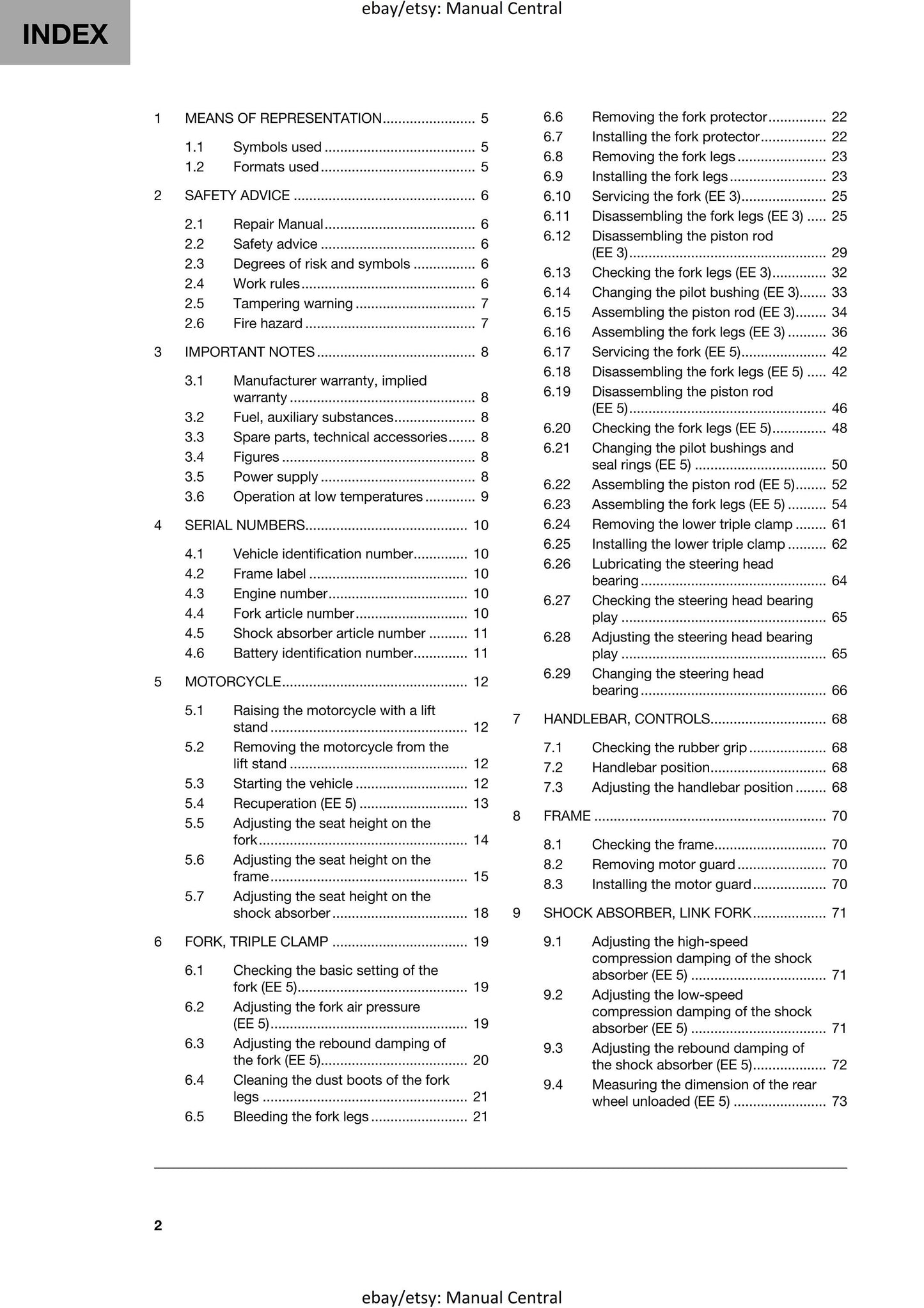 Husqvarna 2024 - EE 3 5 - Service Workshop Repair Manual