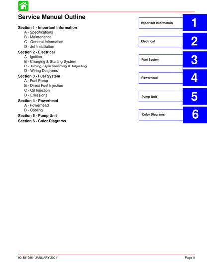 Mercury 200 Optimax Jet Drive - Service Workshop Repair Manual