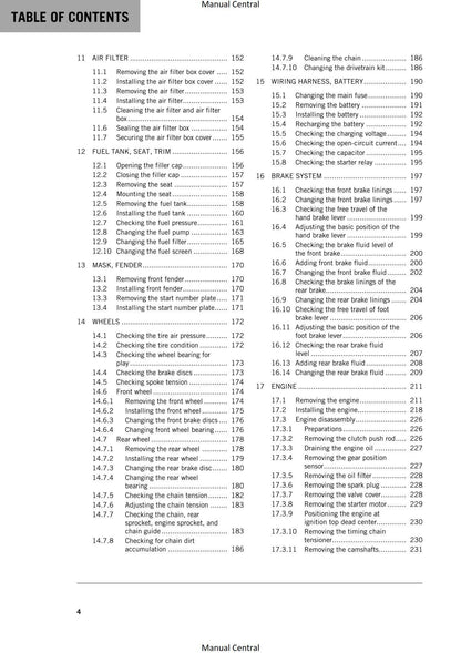KTM 2016 - 350 SX-F XC-F - Service Workshop Repair Manual