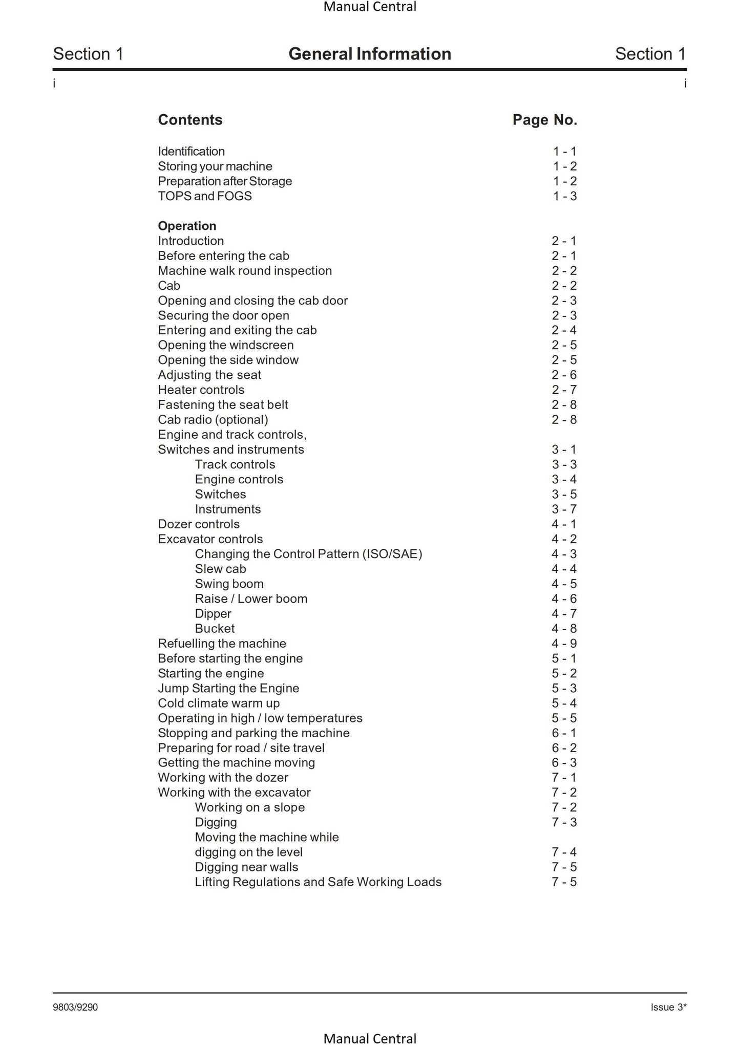 JCB 8052 8060 - Service Workshop Repair Manual