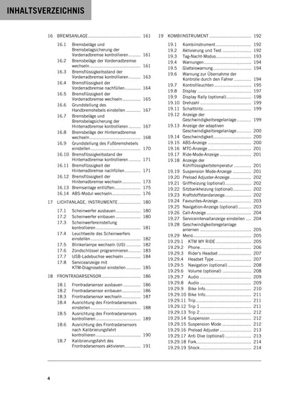 German Language - KTM 2022 - 1290 Super Advenutre S - Reparaturanleitung - Workshop Service Repair Manual