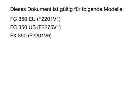 German Language - Husqvarna 2022 - FC FX 350 - Reparaturanleitung