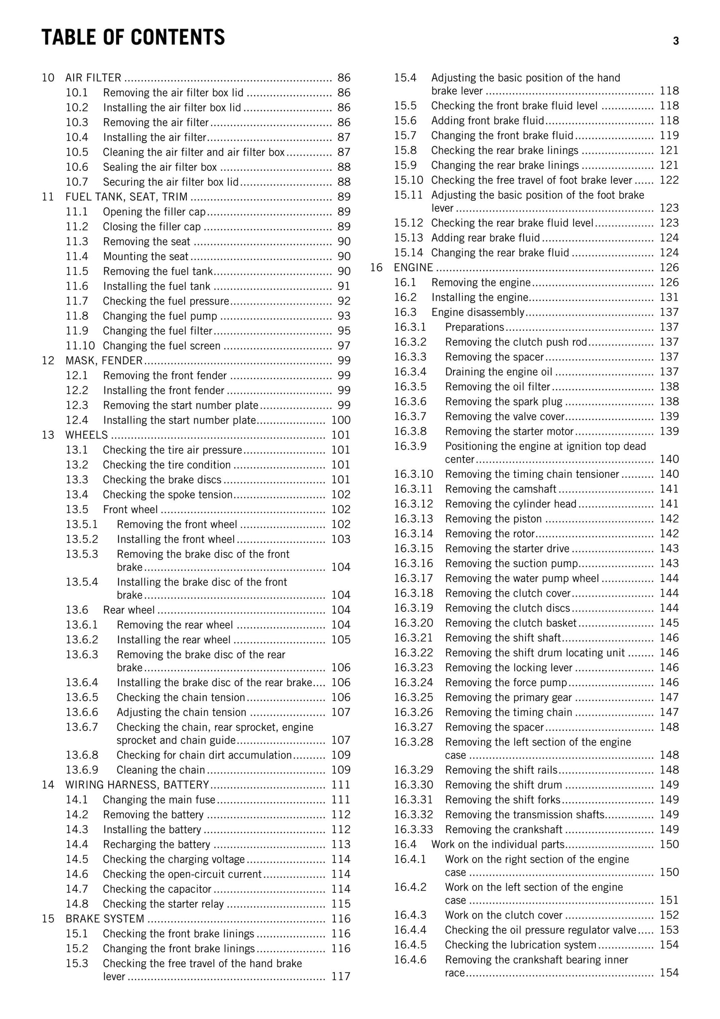 KTM 2014 - 250 SX-F XC-F - Service Workshop Repair Manual