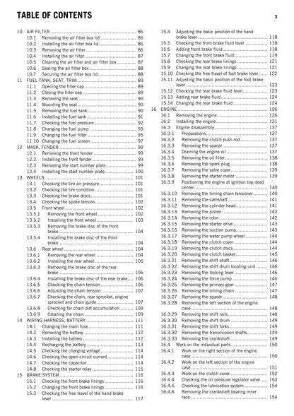KTM 2014 - 250 SX-F XC-F - Service Workshop Repair Manual