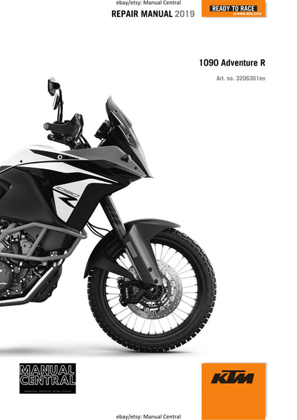 KTM 2019 - 1090 Adventure R - Service Workshop Repair Manual