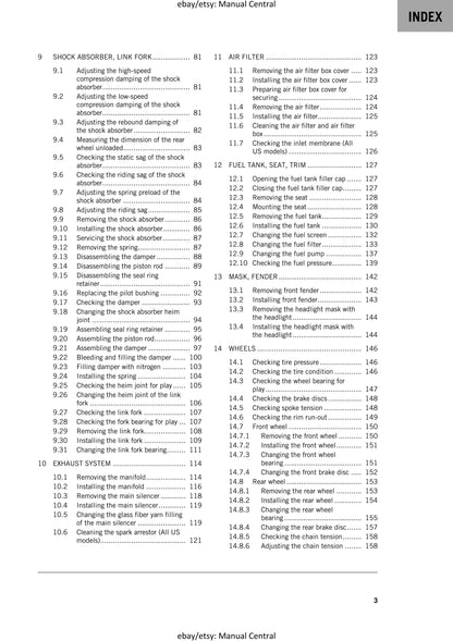 KTM 2020 - 350 Exc-f Six Days Xcf-w- Service Workshop Repair Manual