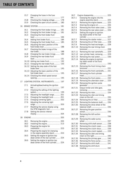 KTM 2016 - 1290 Super Duke GT - Service Workshop Repair Manual
