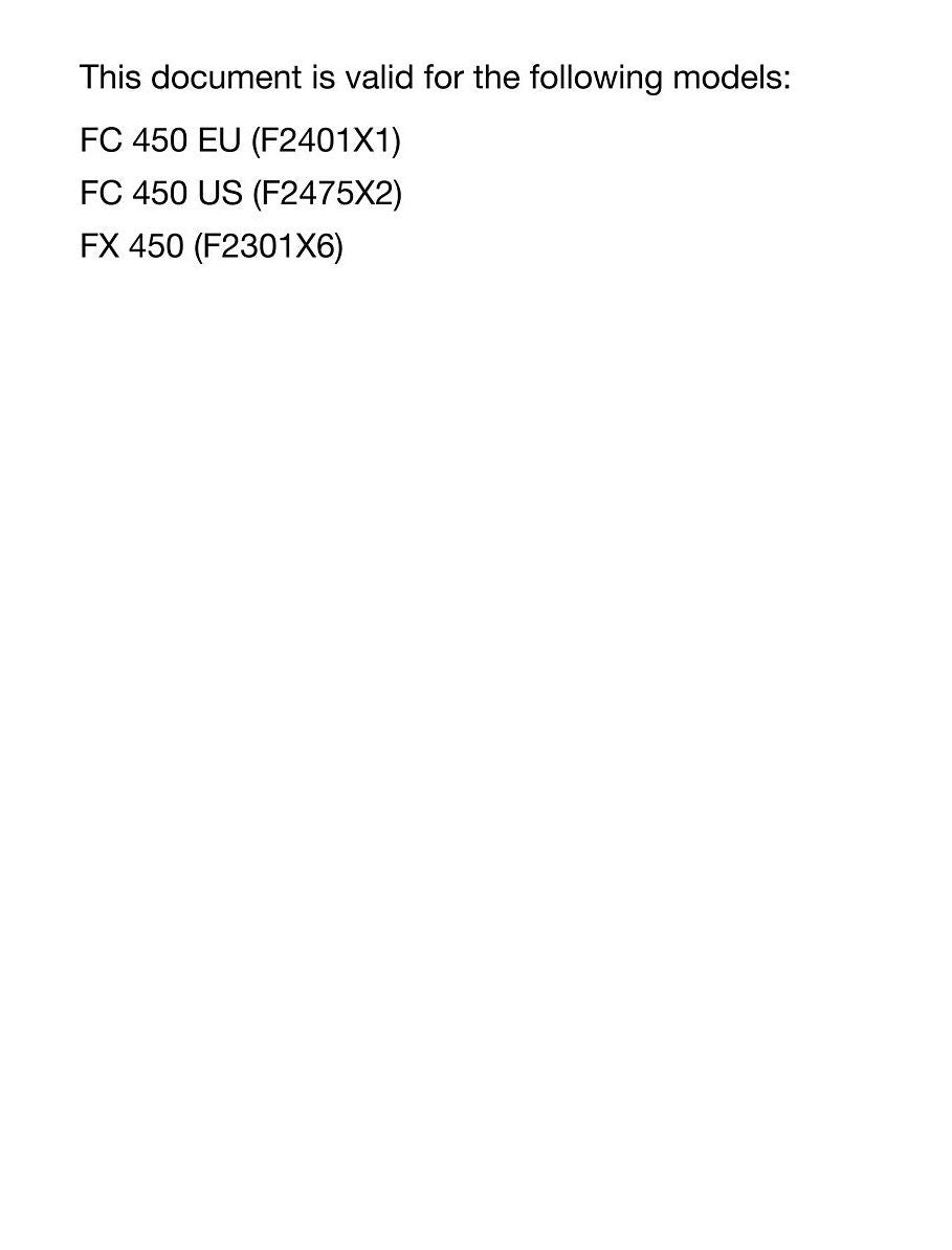 Husqvarna 2024 - FC FX 450 - Service Workshop Repair Manual