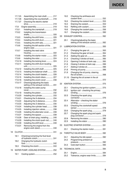 Husqvarna 2021 - TX 300i - Workshop Service Repair Manual