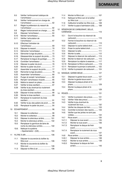 PDF - French Language - Husqvarna 2019 - FE 250 - Manuel De Reparation