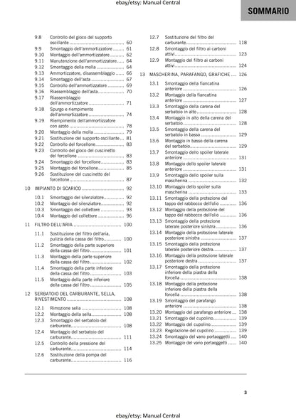 Italian Language - KTM 2021 - 1290 Super Adventure R - Manuale Di Riparazione