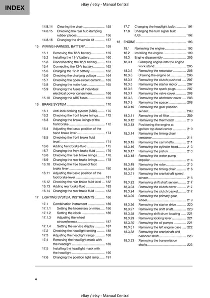 Husqvarna 2020 - 701 Enduro LR - Workshop Service Repair Manual