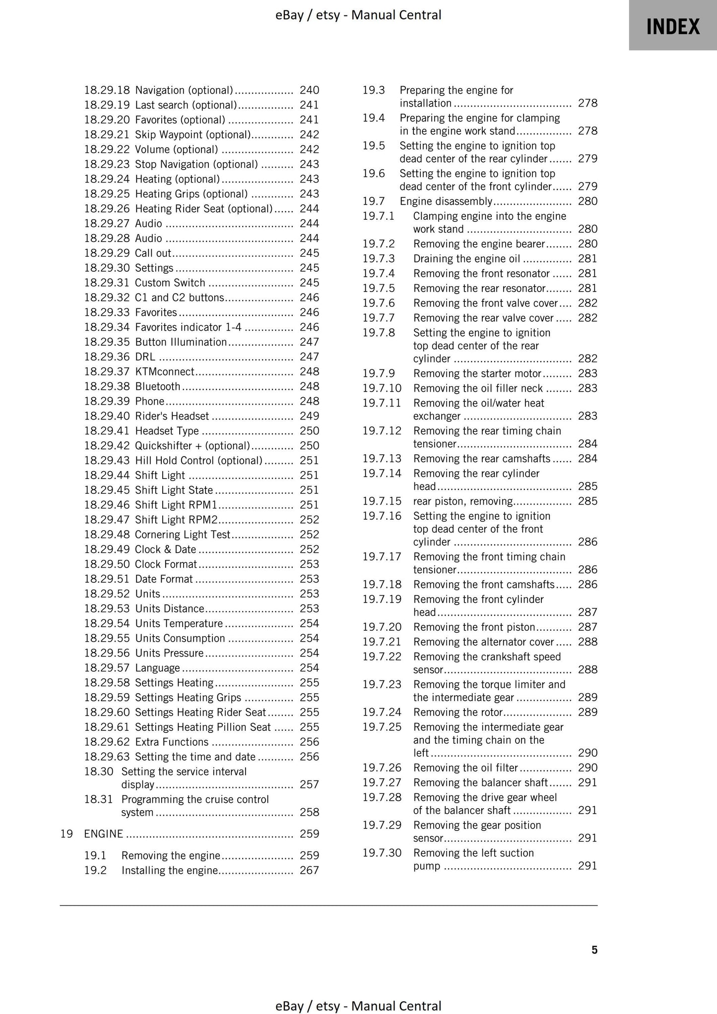 KTM 2023 - 1290 Super Duke GT - Service Workshop Repair Manual