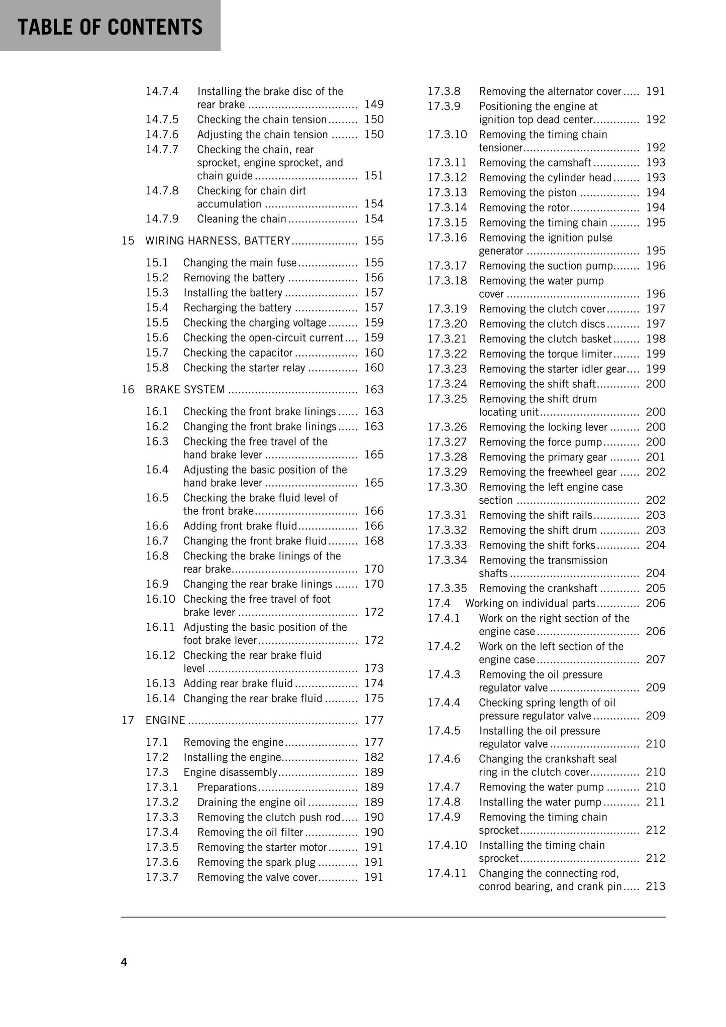 KTM 2015 - 450 Sx-f Xc-f - Service Workshop Repair Manual