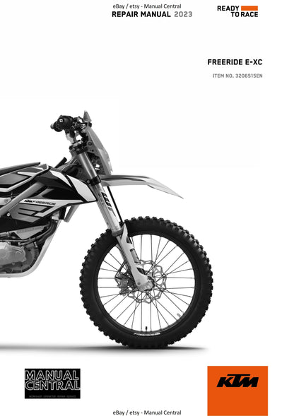 KTM 2023 - Freeride E-xc - Service Workshop Repair Manual