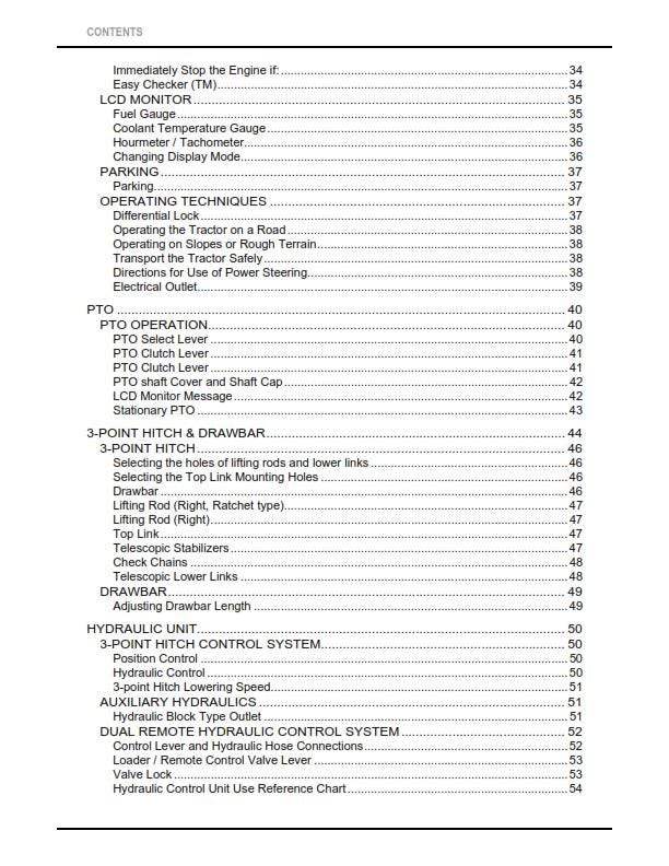 Kubota Tractor - B3150 B3150SU - Operator Manual