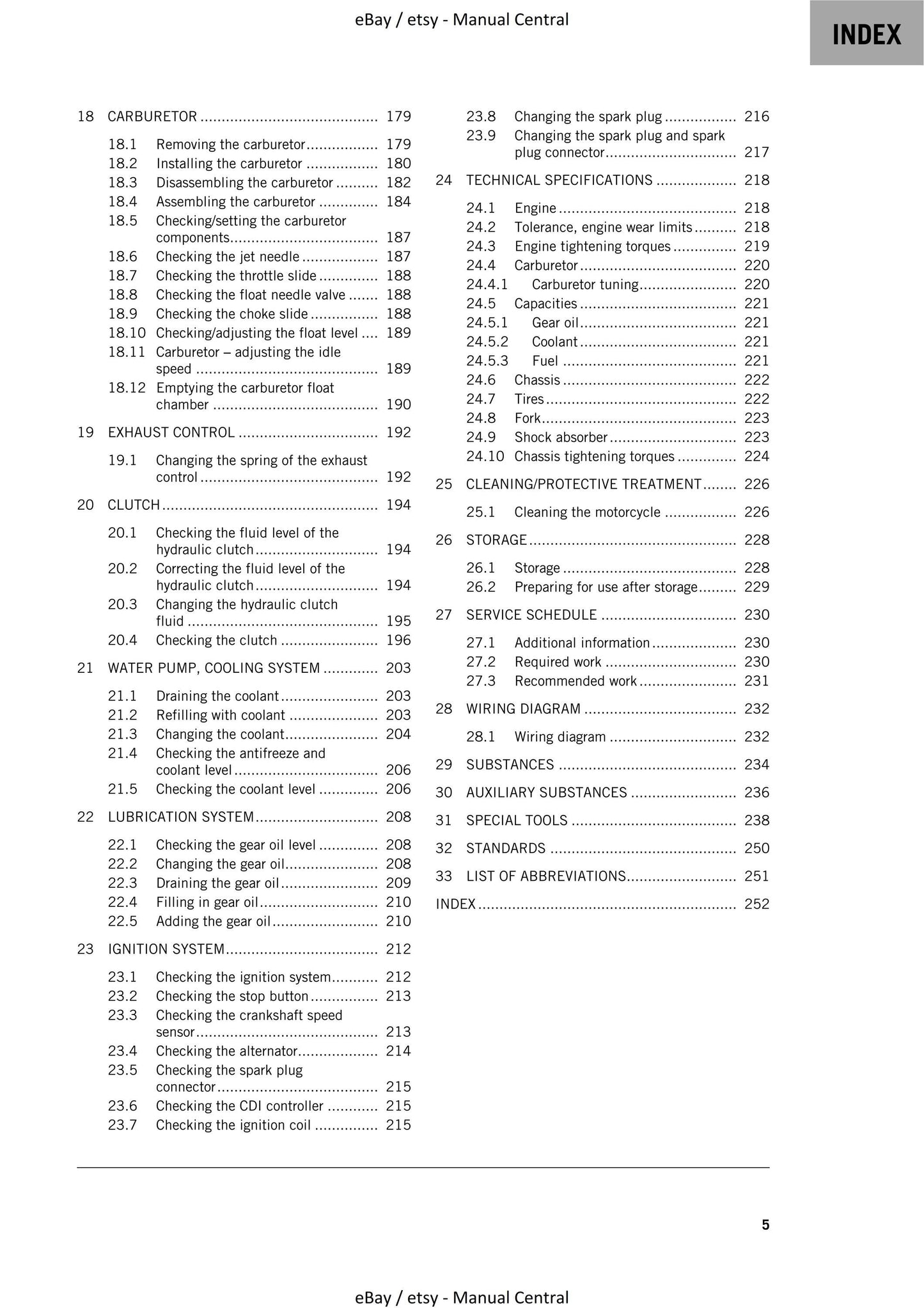 GasGas 2023 - MC 65 - Service Workshop Repair Manual