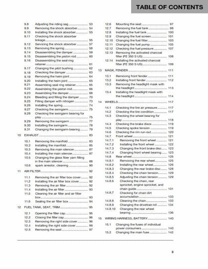 Husqvarna 2016 - FE 350 - Service Workshop Repair Manual