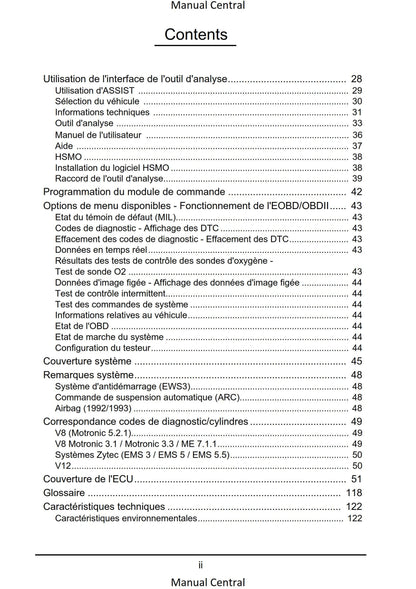 Bentley Omicheck User Manual - French Language